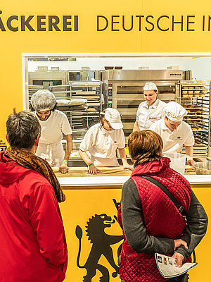 Messestand bei der Grünen Woche