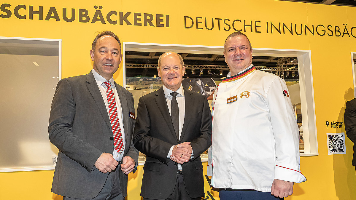 Olaf Scholz bei der Grünen Woche