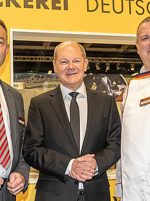 Olaf Scholz bei der Grünen Woche