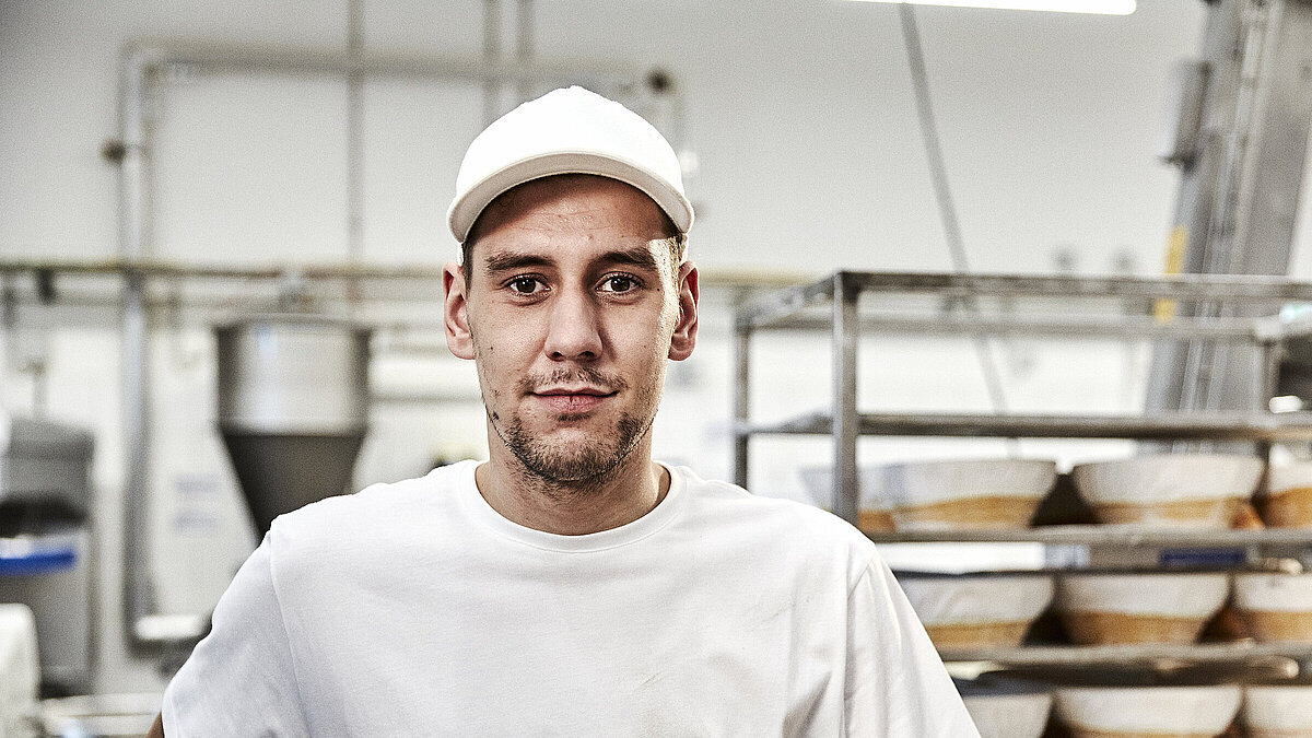 Bäcker bei der Arbeit