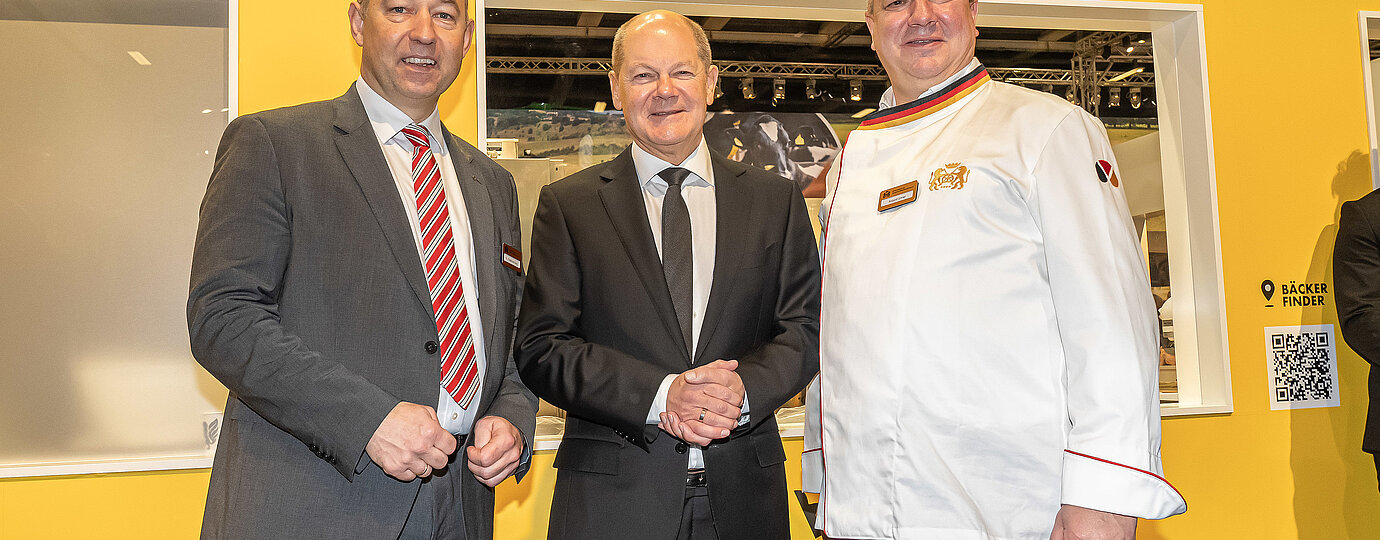 Olaf Scholz bei der Grünen Woche