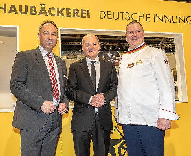 Olaf Scholz bei der Grünen Woche