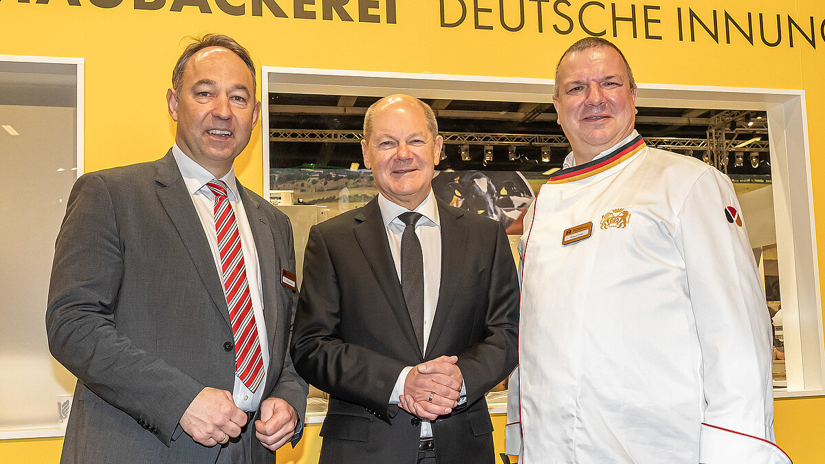 Olaf Scholz bei der Grünen Woche