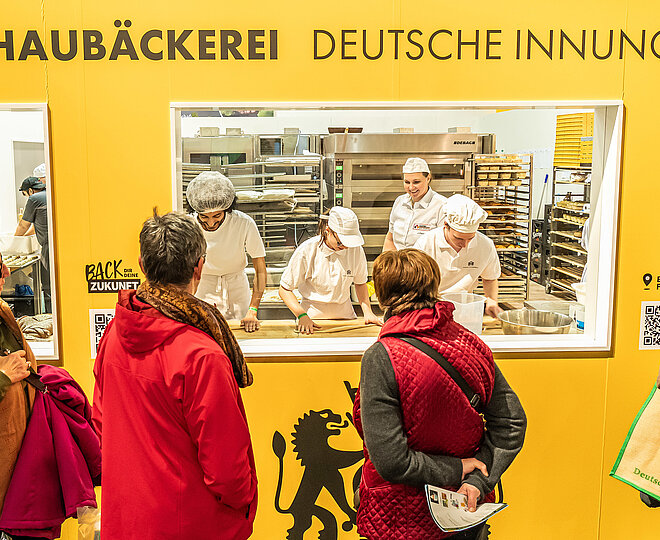 Messestand bei der Grünen Woche